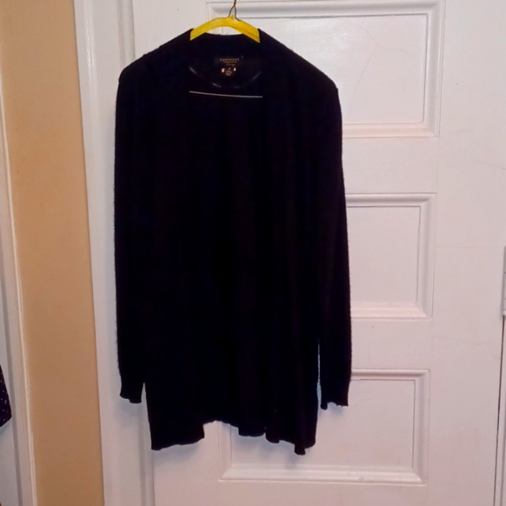 Cashmere Mens black sweater